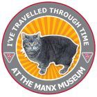 'I've travelled through time at the Manx Museum!' sticker